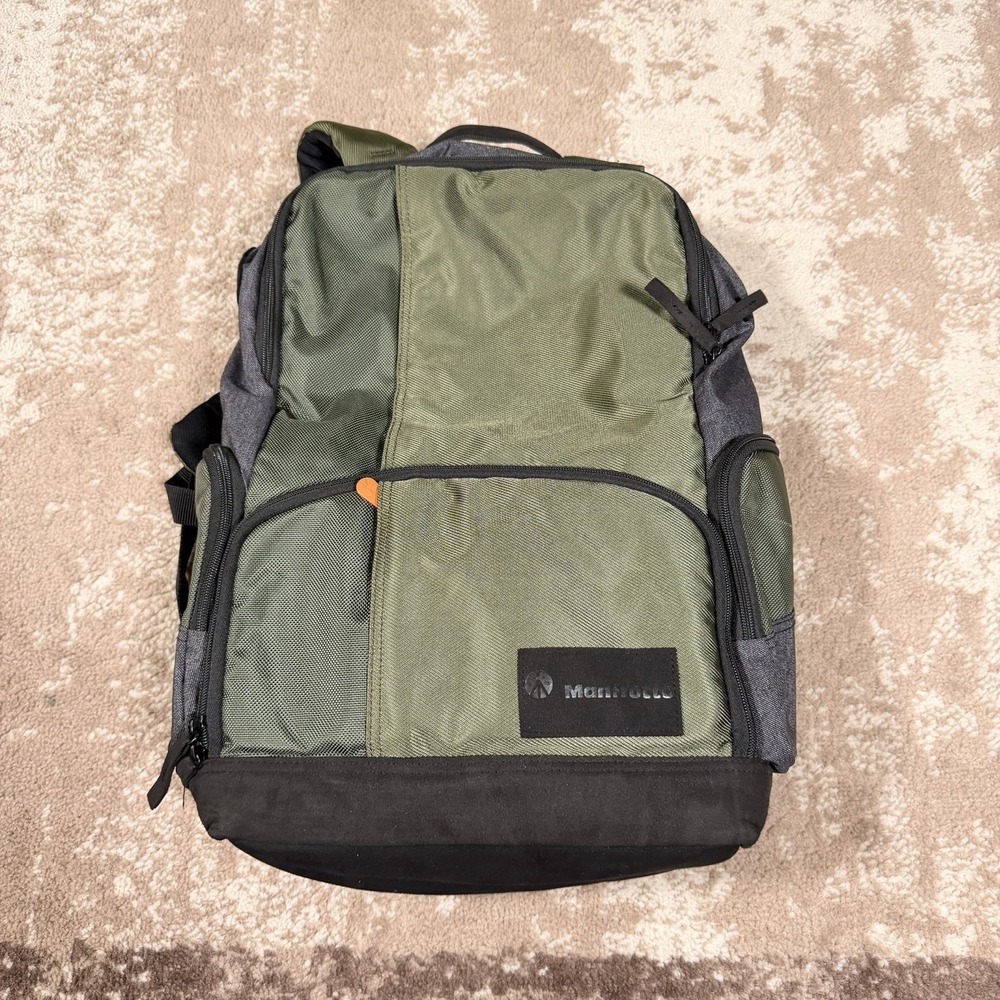 Manfrotto Street Camera and Laptop Backpack for DSLR/CSC Green Camo